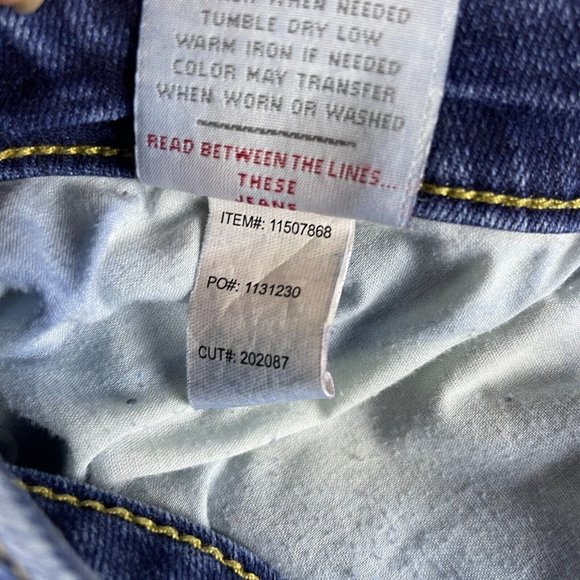 Torrid Boyfriend Straight Premium Stretch Mid-Rise Jeans Women's 20S Distressed - Picture 9 of 14